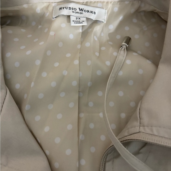 Studio Works Beige Utility Jacket - Picture 5 of 9